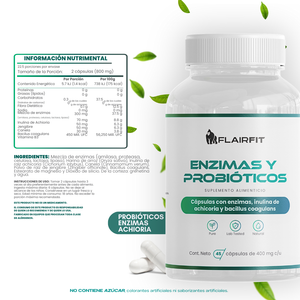 FLAIRFIT® PROBIOTICS, ENZYMES, VITAMINS