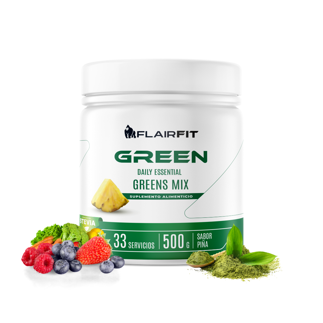 FLAIRFIT® DAILY GREEN MIX SUPERFOOD 33 SERVICIOS