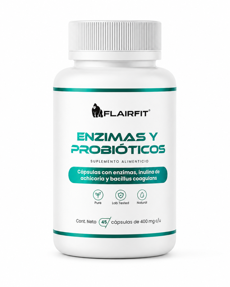 Probióticos y Enzimas Flairfit® - 45 càpsulas