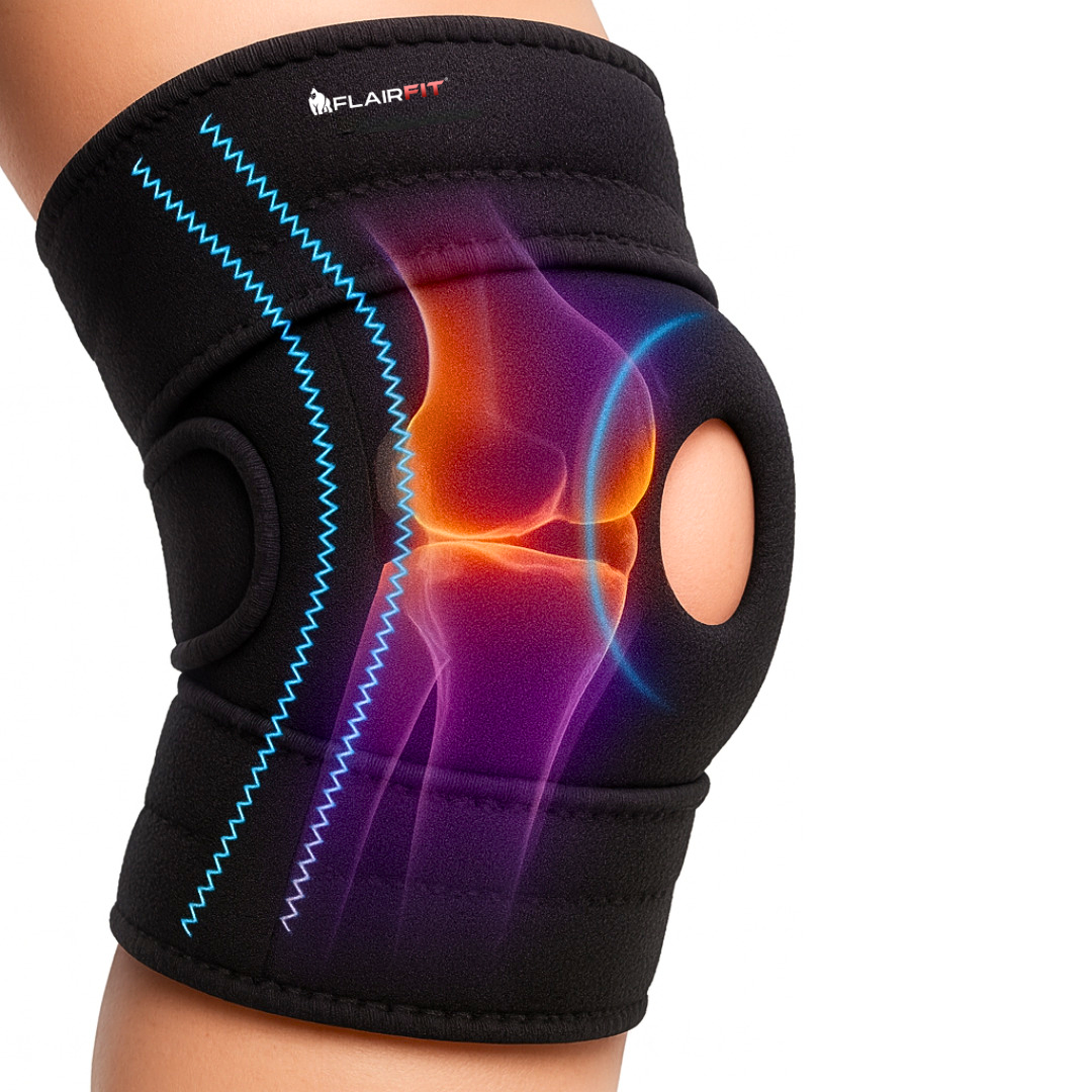 Rodilleras ajustables Flairfit® · Pack de 2