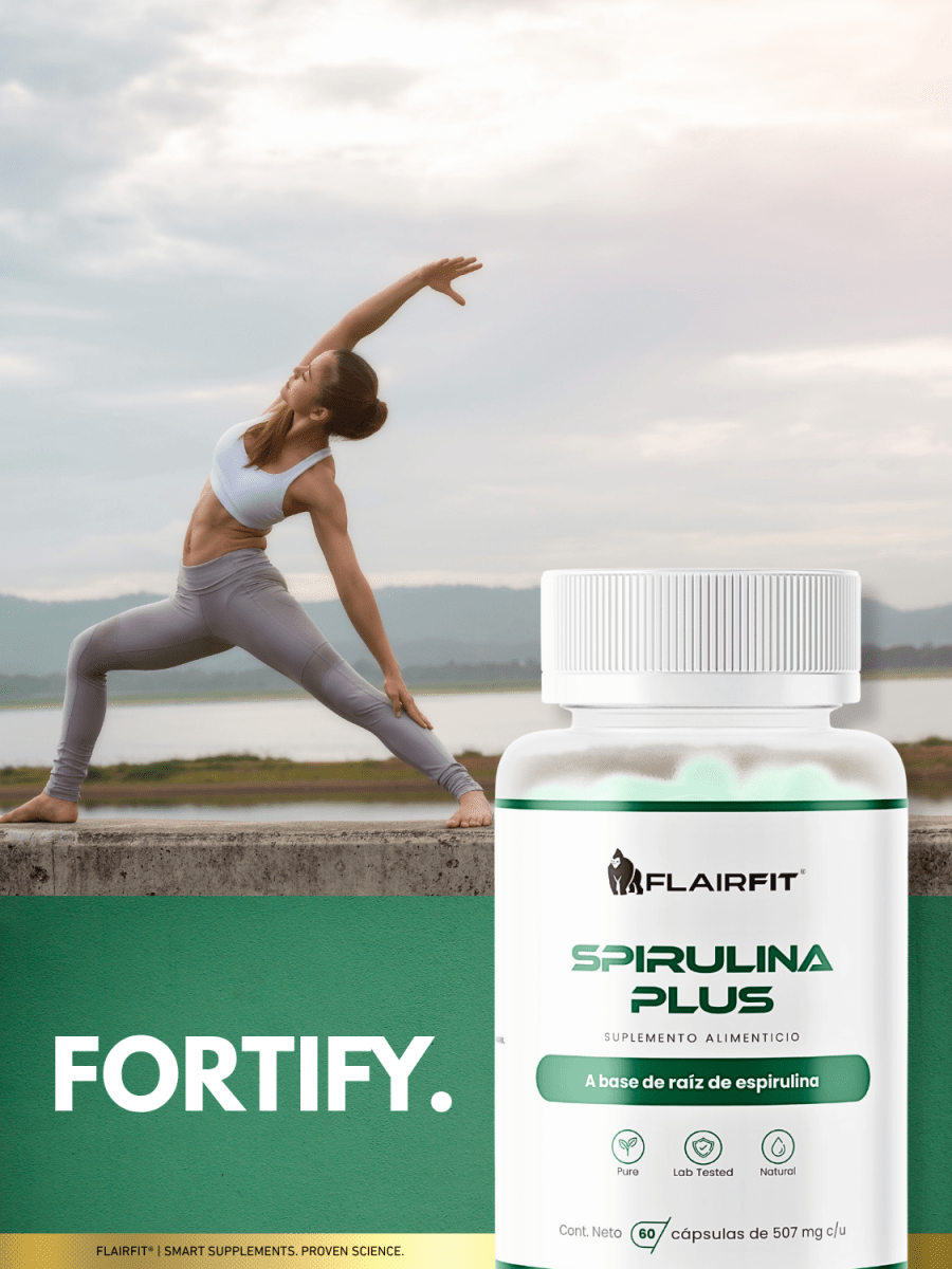 Alga de Spirulina Premium – 60 cápsulas
