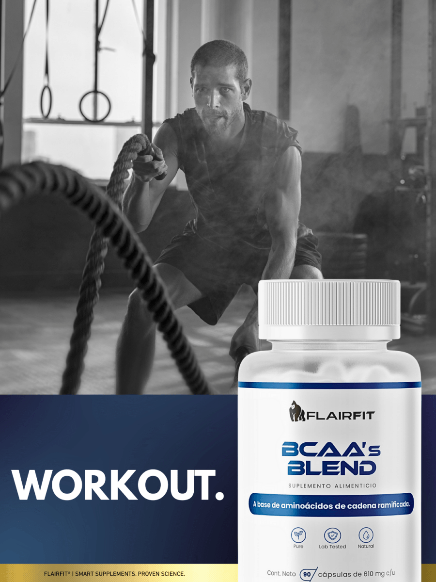 BCAA 2:1:1 – 90 cápsulas (2400 mg por porción)