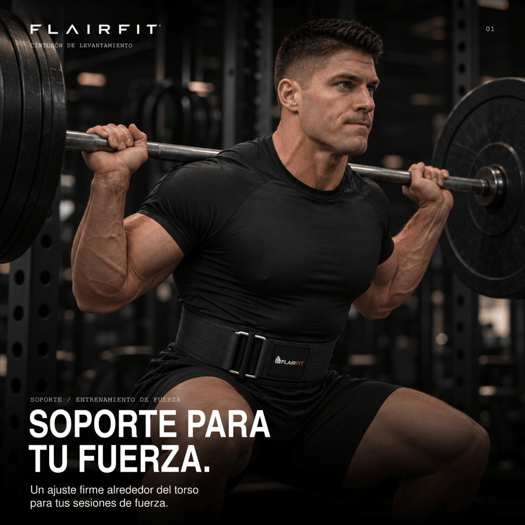Cinturón de levantamiento Flairfit® · Neopreno