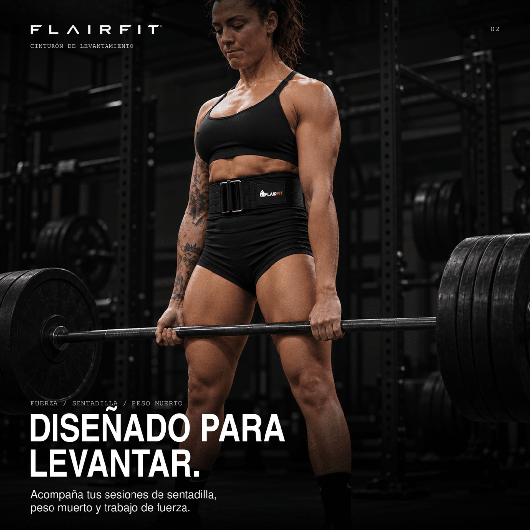 Cinturón de levantamiento Flairfit® · Neopreno