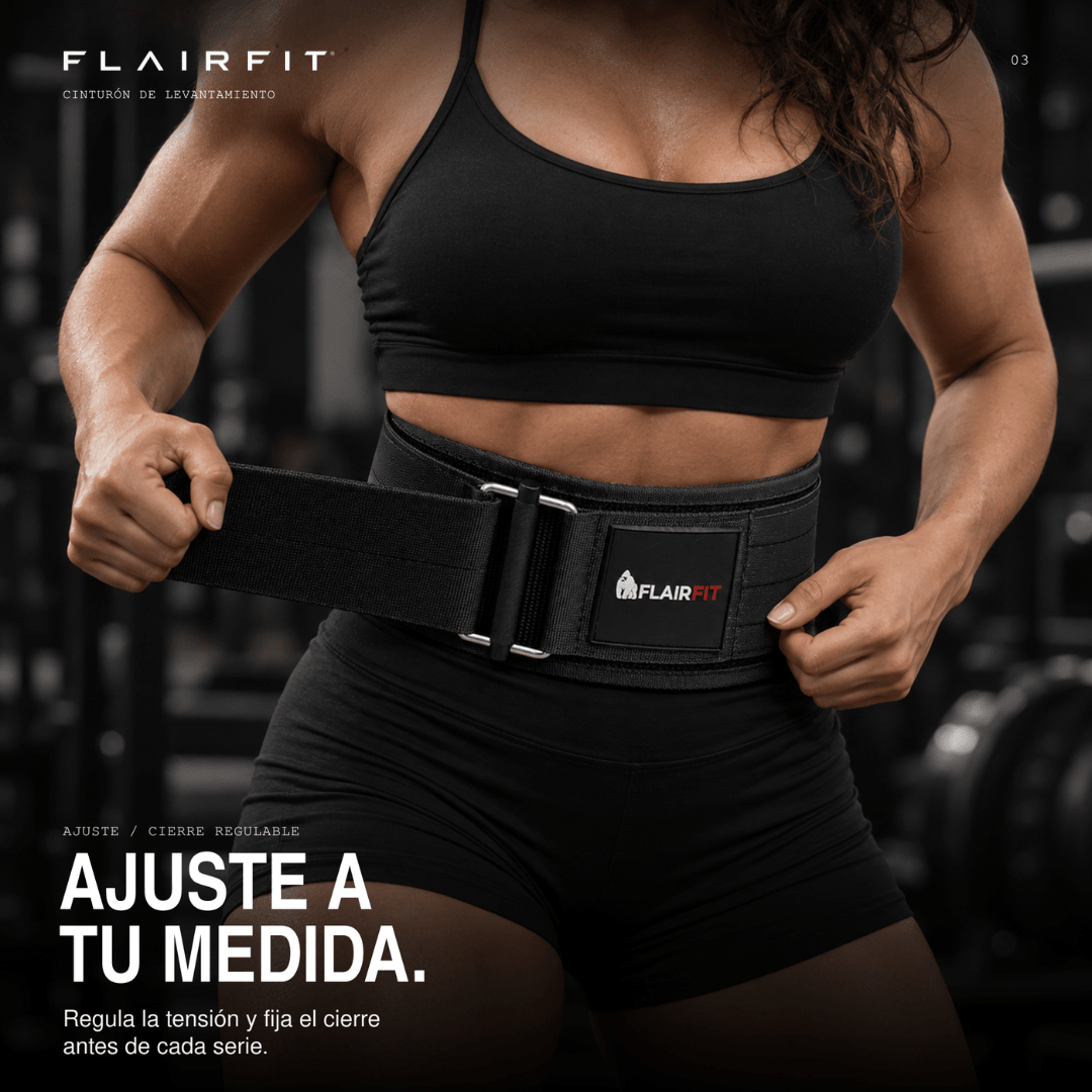 Cinturón de levantamiento Flairfit® · Neopreno