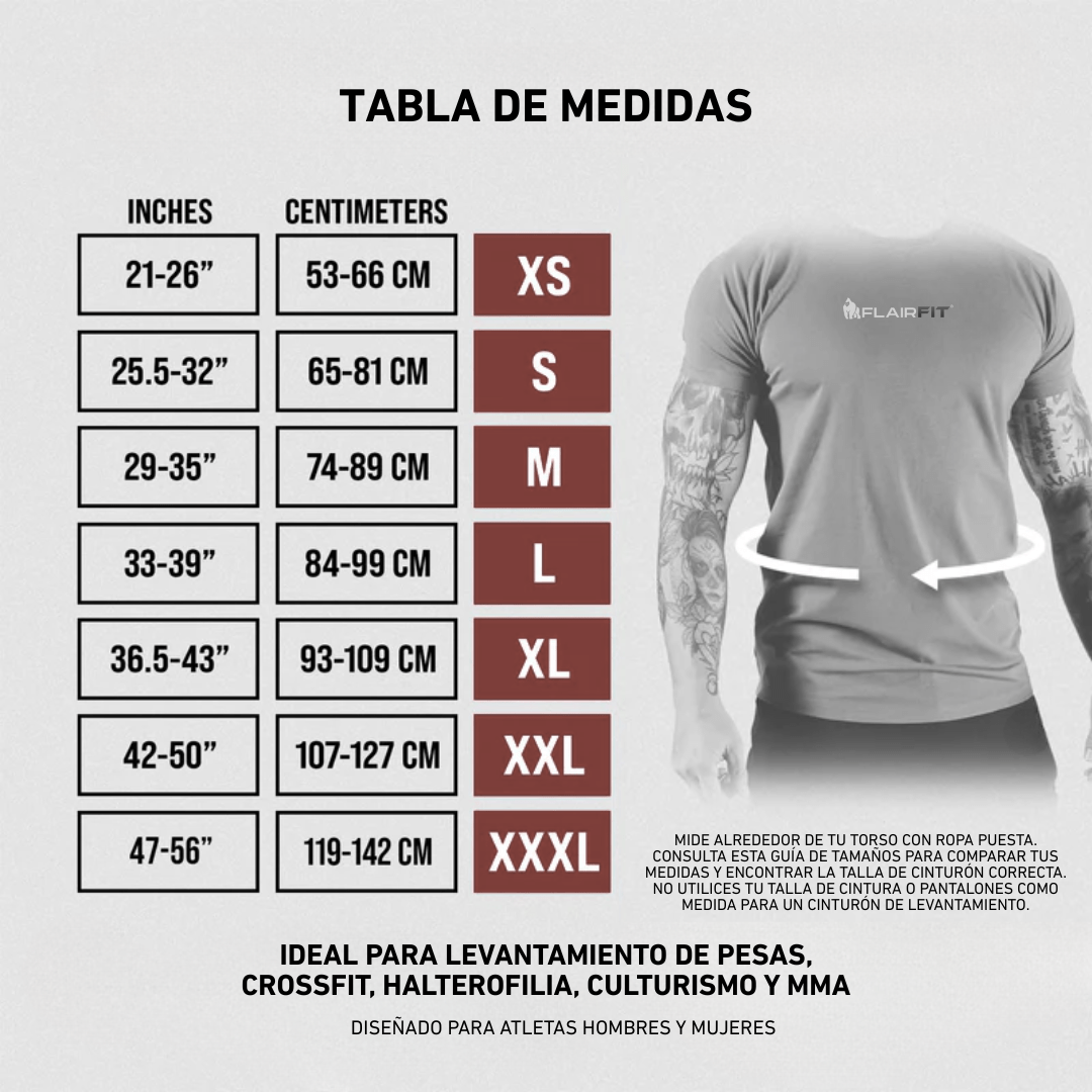Cinturón Powerlifting | Pesista, Gym y Crossfit