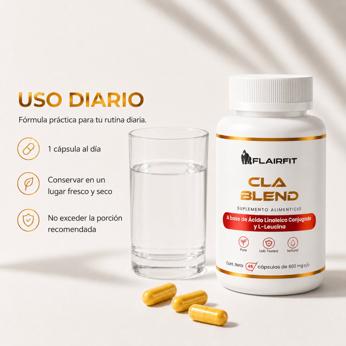 FLAIRFIT® CLA BLEND, LINOLEIC ACID