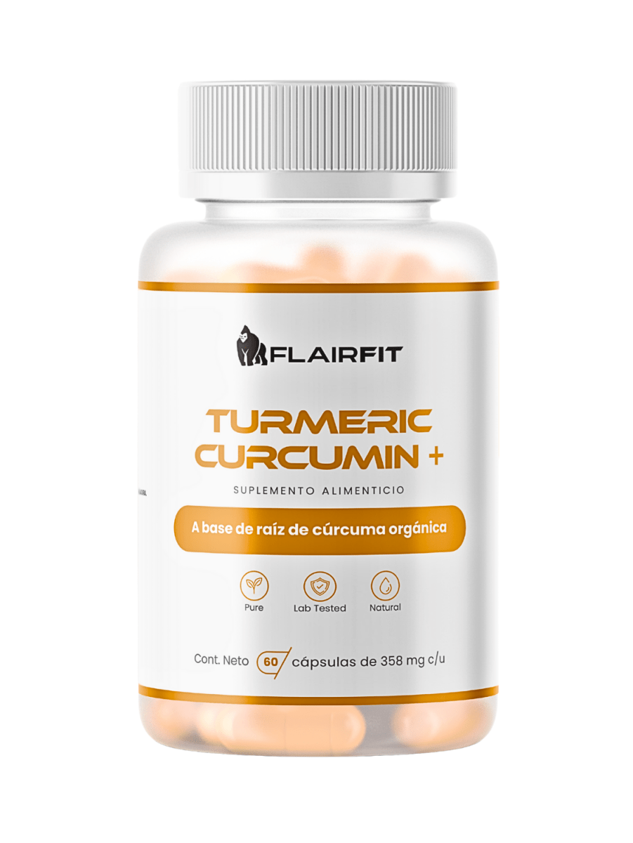 Cúrcuma (Turmeric) orgánica – 60 cápsulas (700 mg por porción)