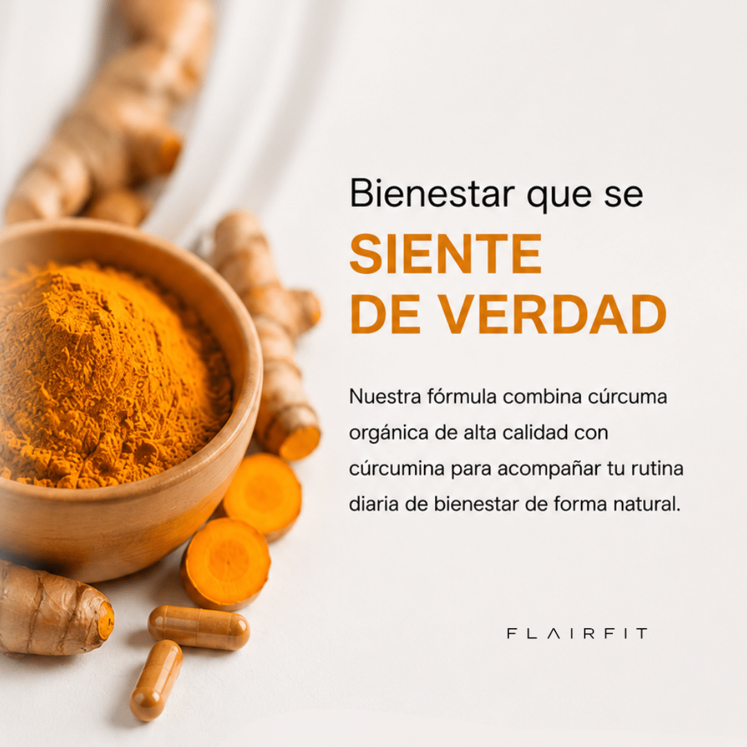 Cúrcuma Flairfit® · 60 cápsulas
