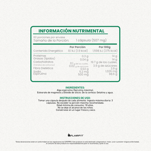 FLAIRFIT® SPIRULINE ALGAE PLUS