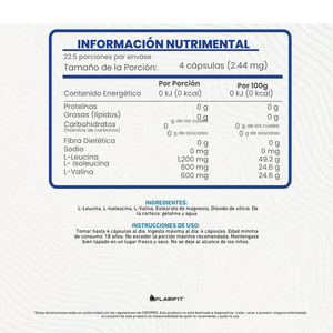 FLAIRFIT® BCAAs PLUS
