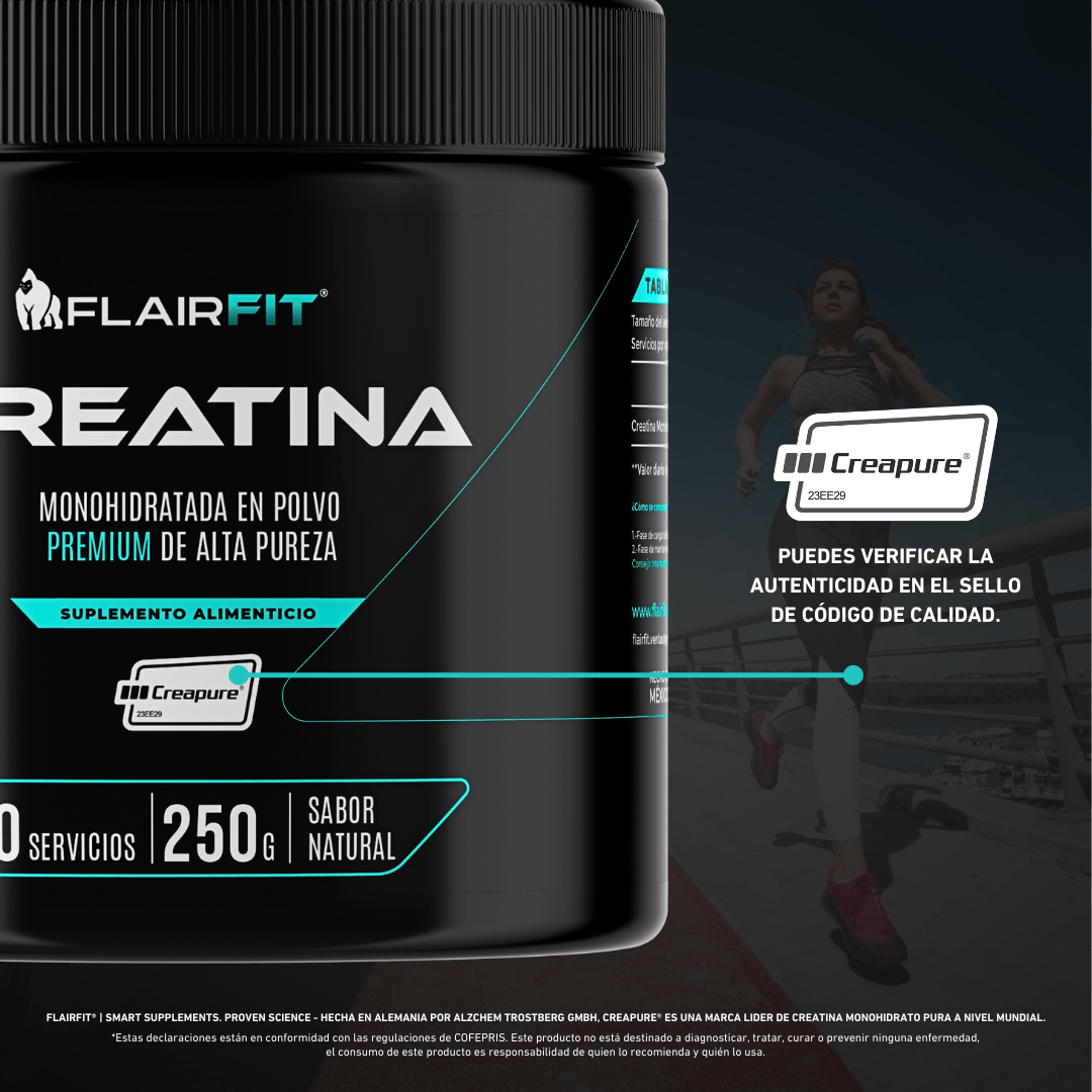 FLAIRFIT® Creatina CREAPURE® – Monohidratada 250g