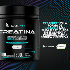 FLAIRFIT® CREATINE CREAPURE® MONOHYDRATED 500G