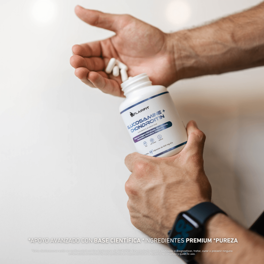 FLAIRFIT® GLUCOSAMINE CHONDROITIN, HYDROLYZED COLLAGEN, MAGNESIUM