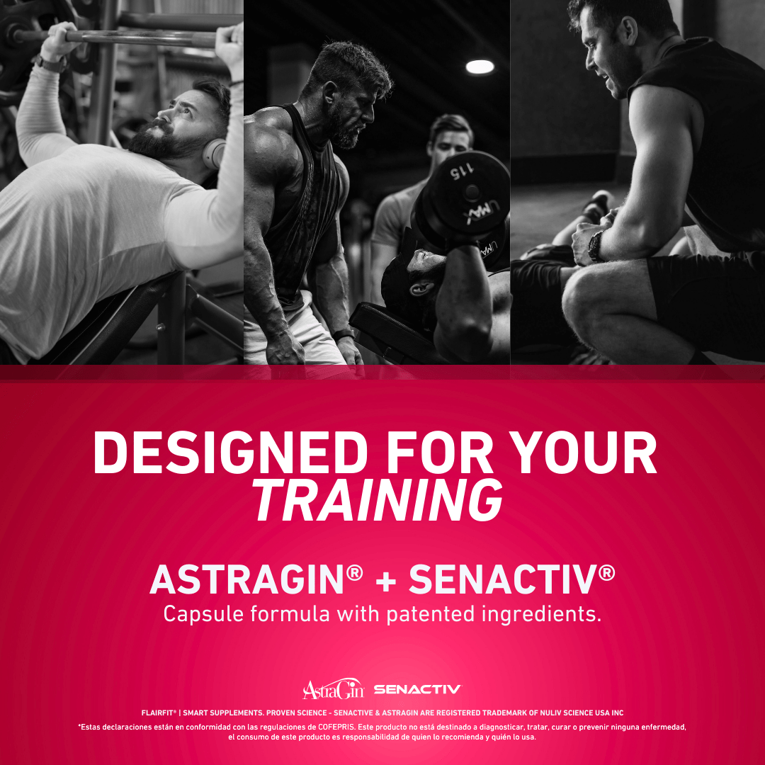FLAIRFIT® Nitric Oxide Booster 2.O, L-Arginina, AstraGin®, Senactiv®