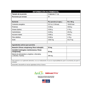FLAIRFIT® Nitric Oxide Booster 2.O, L-Arginina, AstraGin®, Senactiv®