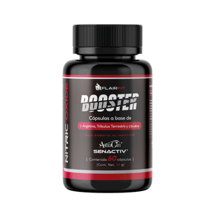 FLAIRFIT® Nitric Oxide Booster 2.O, L-Arginina, Testosterona, AstraGin®, Senactiv®
