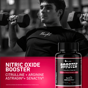 FLAIRFIT® Nitric Oxide Booster 2.O, L-Arginina, AstraGin®, Senactiv®