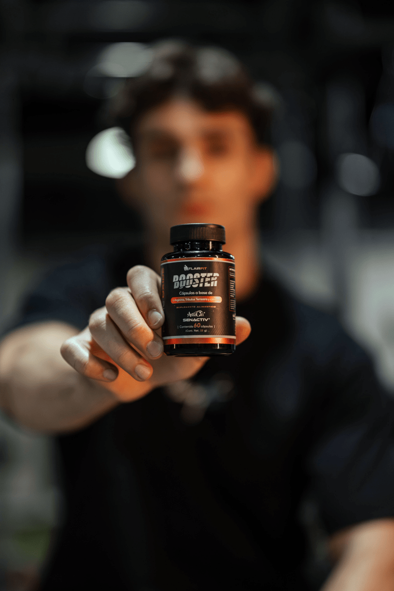 FLAIRFIT® Nitric Oxide Booster 2.O, L-Arginina, Testosterona, AstraGin®, Senactiv®