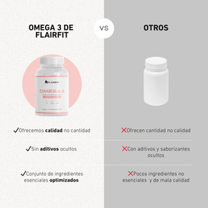 FLAIRFIT® OMEGA 3 SALMON OIL, EPA - DHA