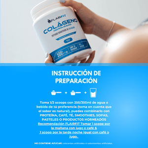 FLAIRFIT® Colágeno Hidrolizado – Péptidos Bioactivos 500g