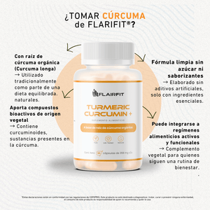 FLAIRFIT® TURMERIC CURCUMIN • ORGANIC TURMERIC ROOT