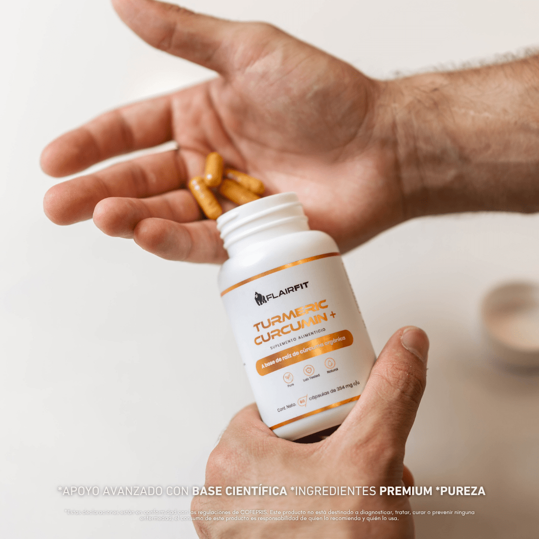 FLAIRFIT® TURMERIC CURCUMIN • ORGANIC TURMERIC ROOT