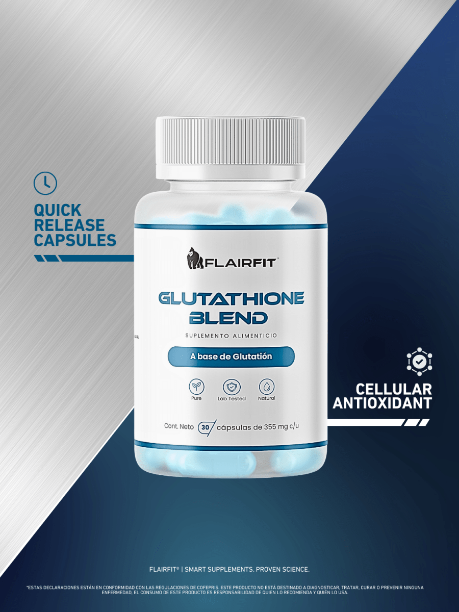 FLAIRFIT® GLUTATHIONE BLEND (GLUTAMINE + CYSTEINE + GLYCINE)