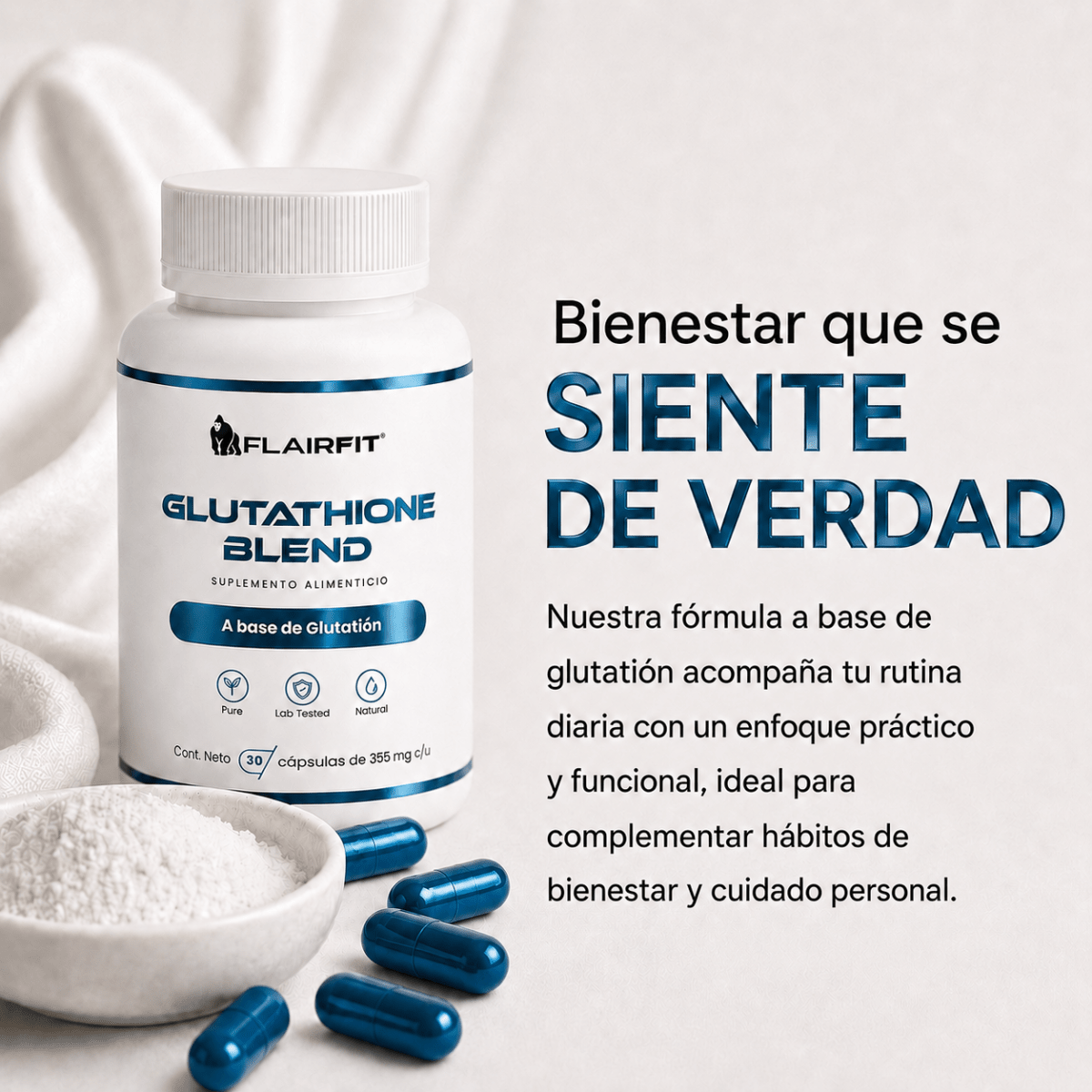 glutathione blend para que sirve Glutatión Flairfit® – 30 cápsulas – FLAIRFIT® NUTRITION dog b12 supplement bpc 157 dosage oral The purpose of this Form:Lozenge