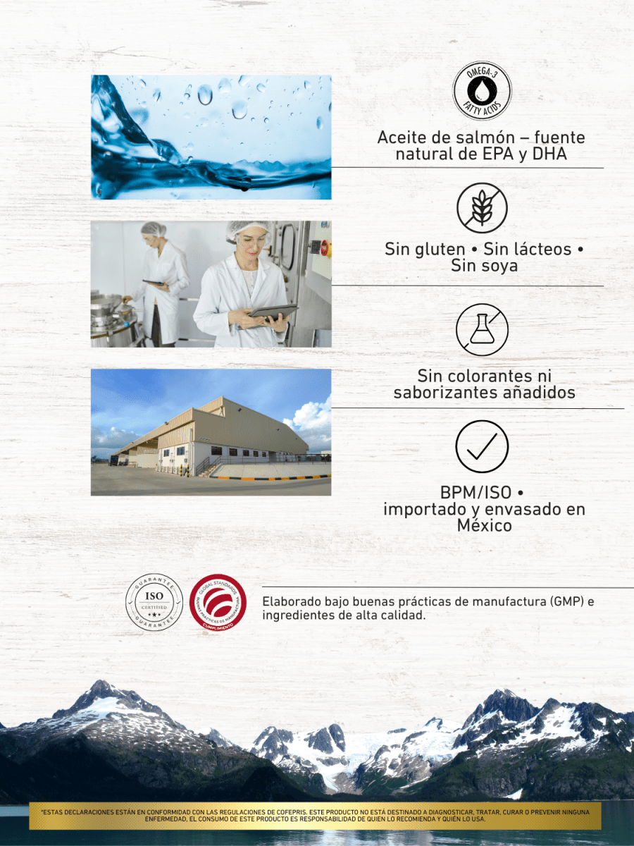 Omega-3 1000 mg (EPA, DHA) 45 cápsulas