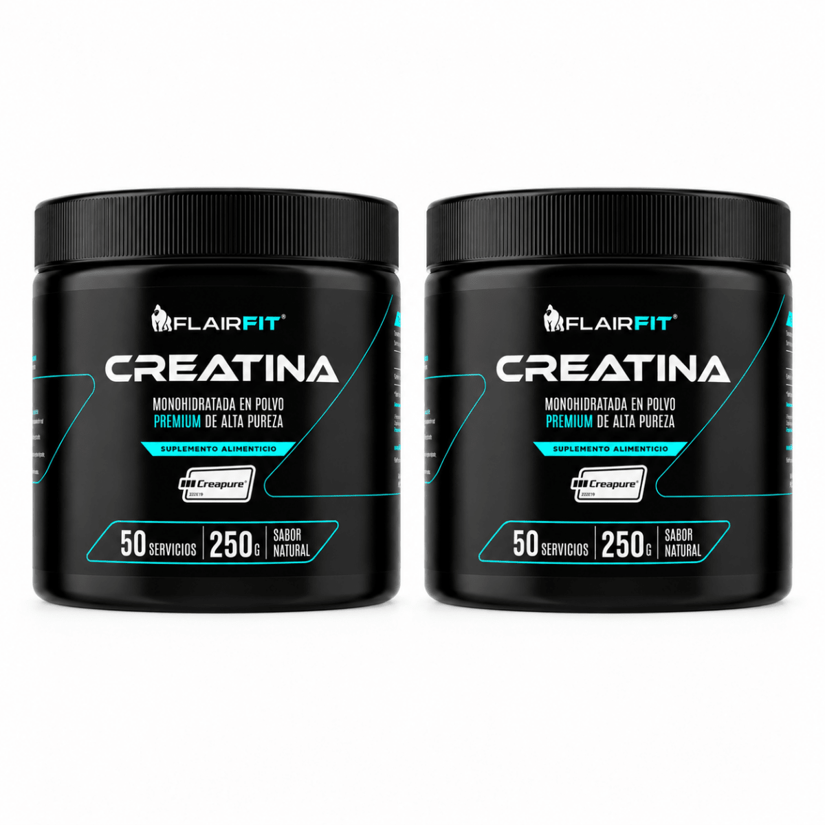 Pack Constancia Flairfit® · 2 Creatinas de 250 g