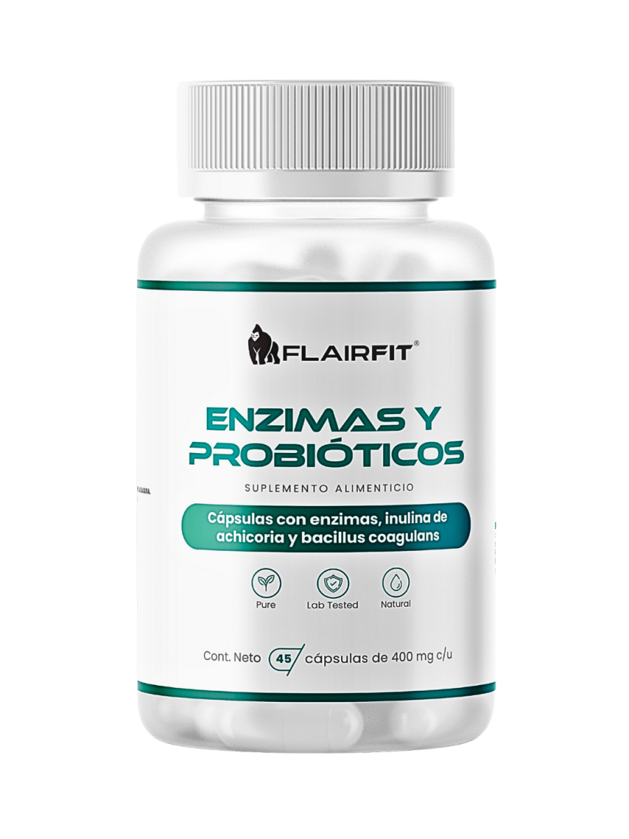 Probióticos y Enzimas Flairfit® - 45 càpsulas