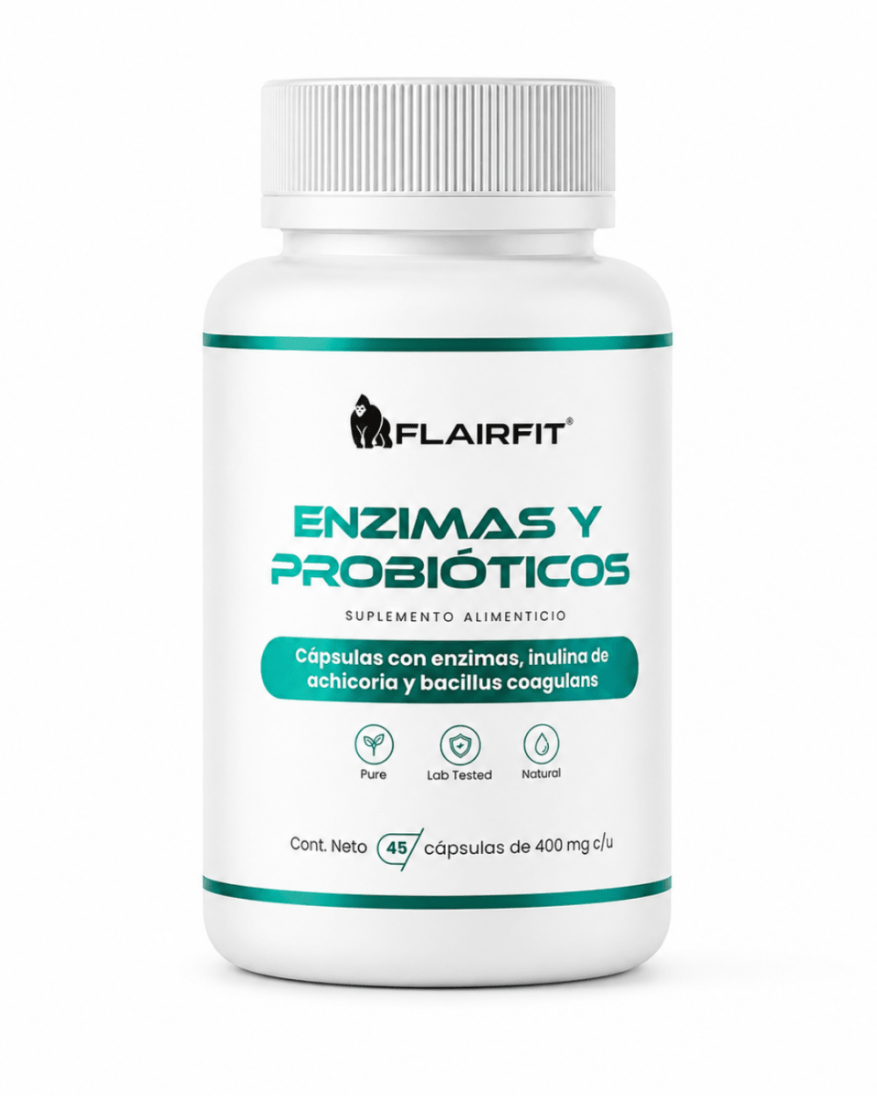 Probióticos y Enzimas Flairfit® - 45 càpsulas