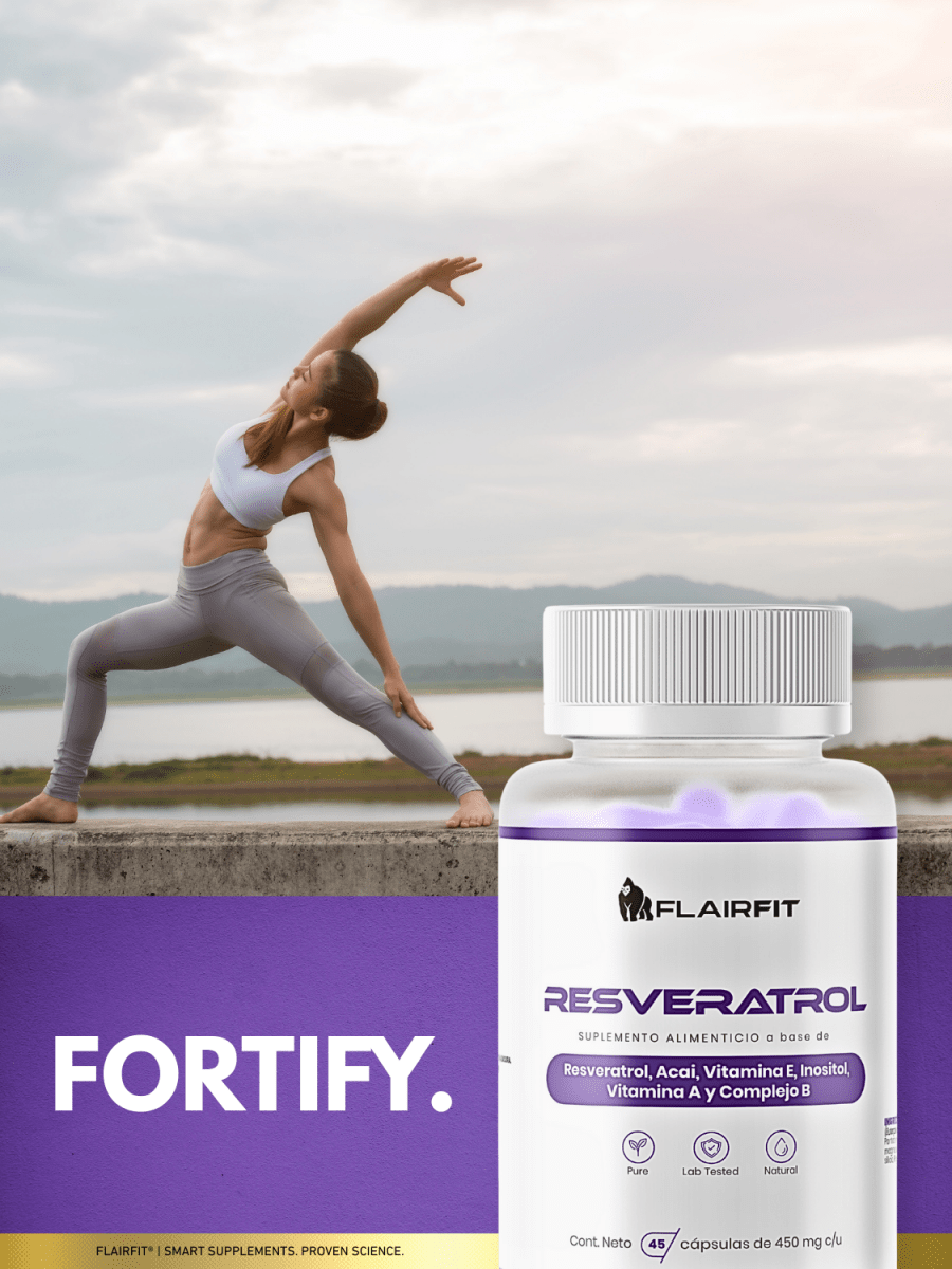 Resveratrol – 45 cápsulas (650 mg por porción)