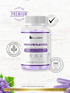 Resveratrol – 45 cápsulas (650 mg por porción)