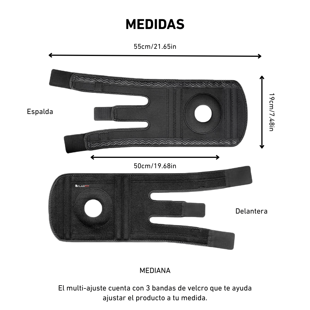 Rodillera Deportiva de Neopreno, Ortopédica/Recuperación