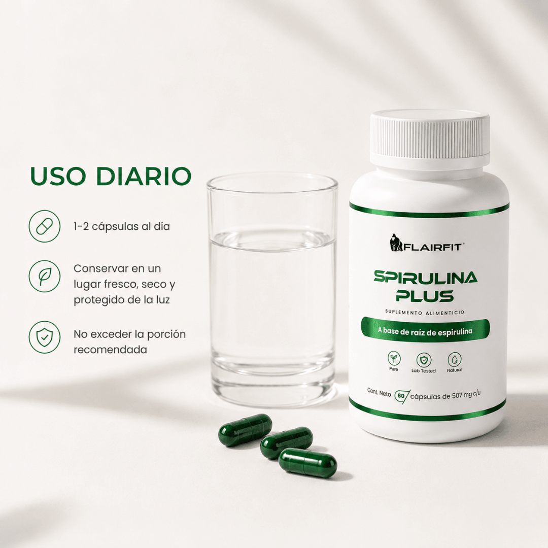 FLAIRFIT® SPIRULINE ALGAE PLUS