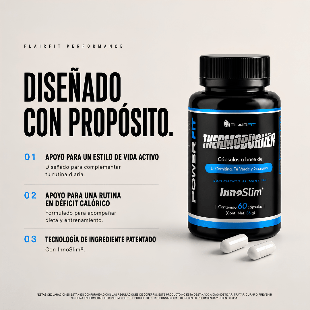 Thermoburner 2.0 Flairfit® · 60 cápsulas