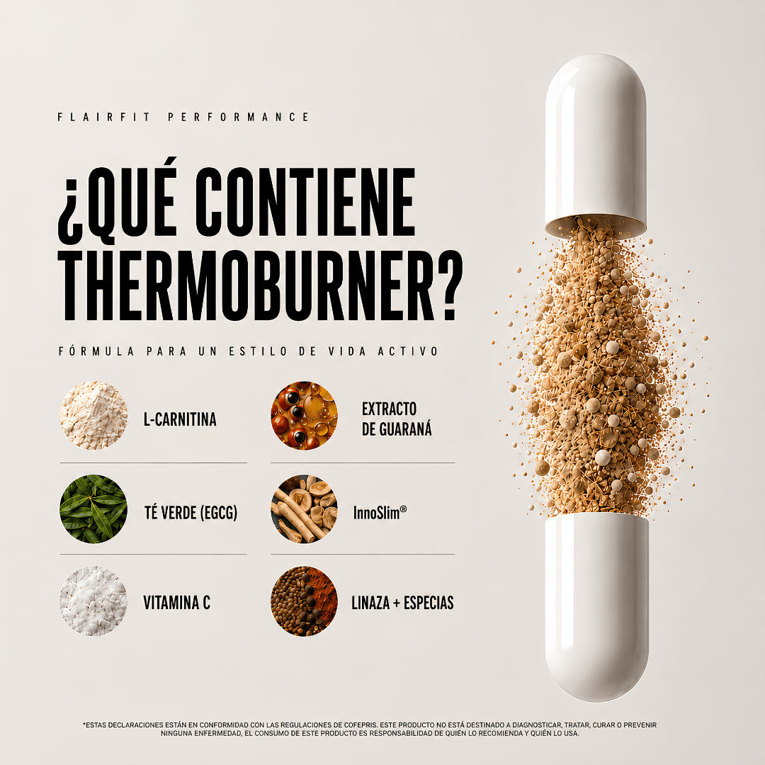 Thermoburner 2.0 Flairfit® · 60 cápsulas