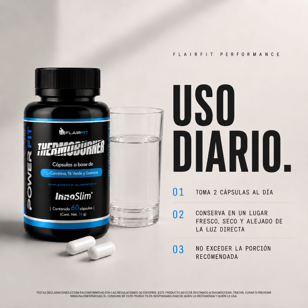 Thermoburner 2.0 Flairfit® · 60 cápsulas